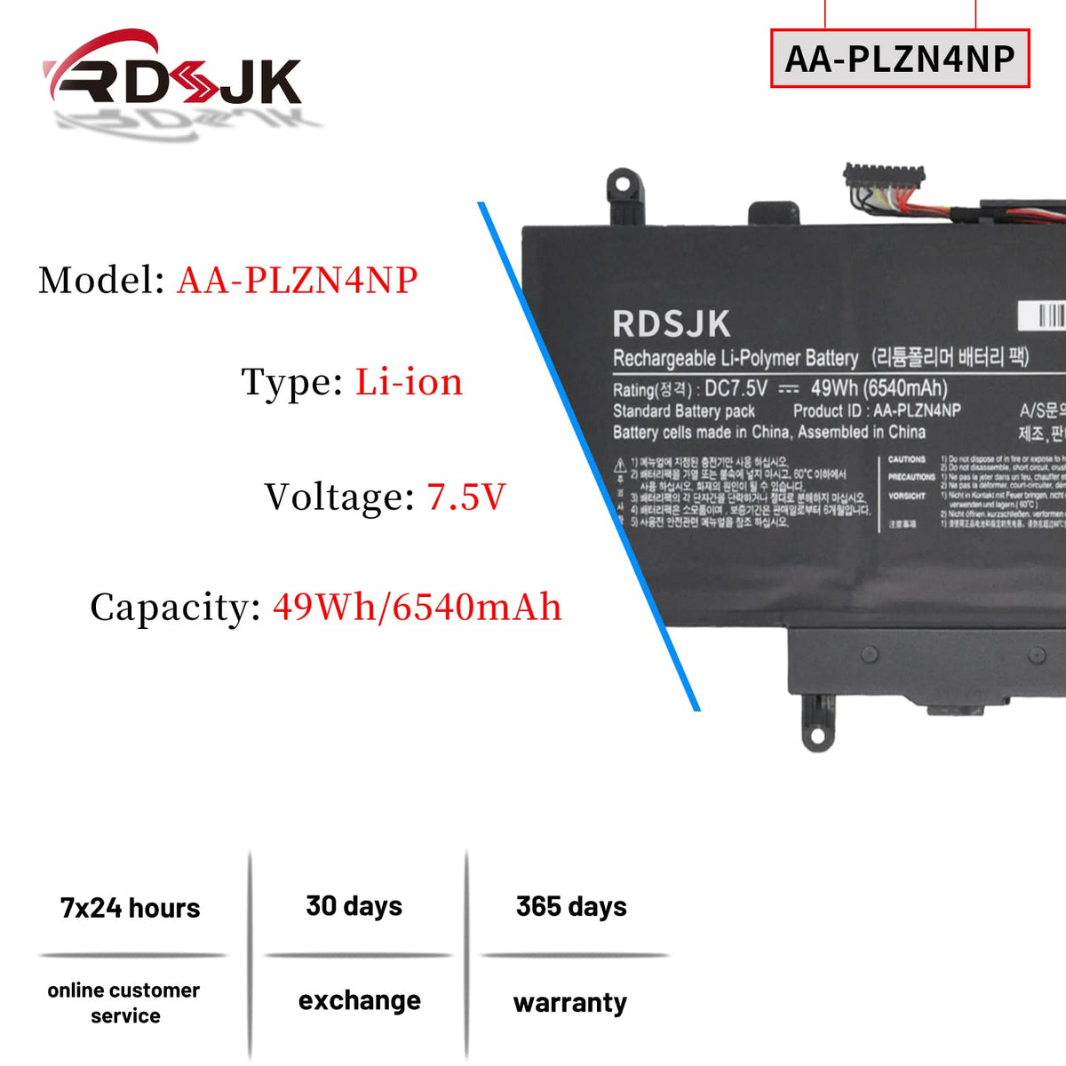 AA-PLZN4NP PLZN4NP Laptop Battery for Samsung Ativ PRO XE700T1C XE700T1C-A01BE XE700T1C-A02DE A02AU XE700T1C-A03CH XE700T1C-A04AT XE700T1C-AB2AU
