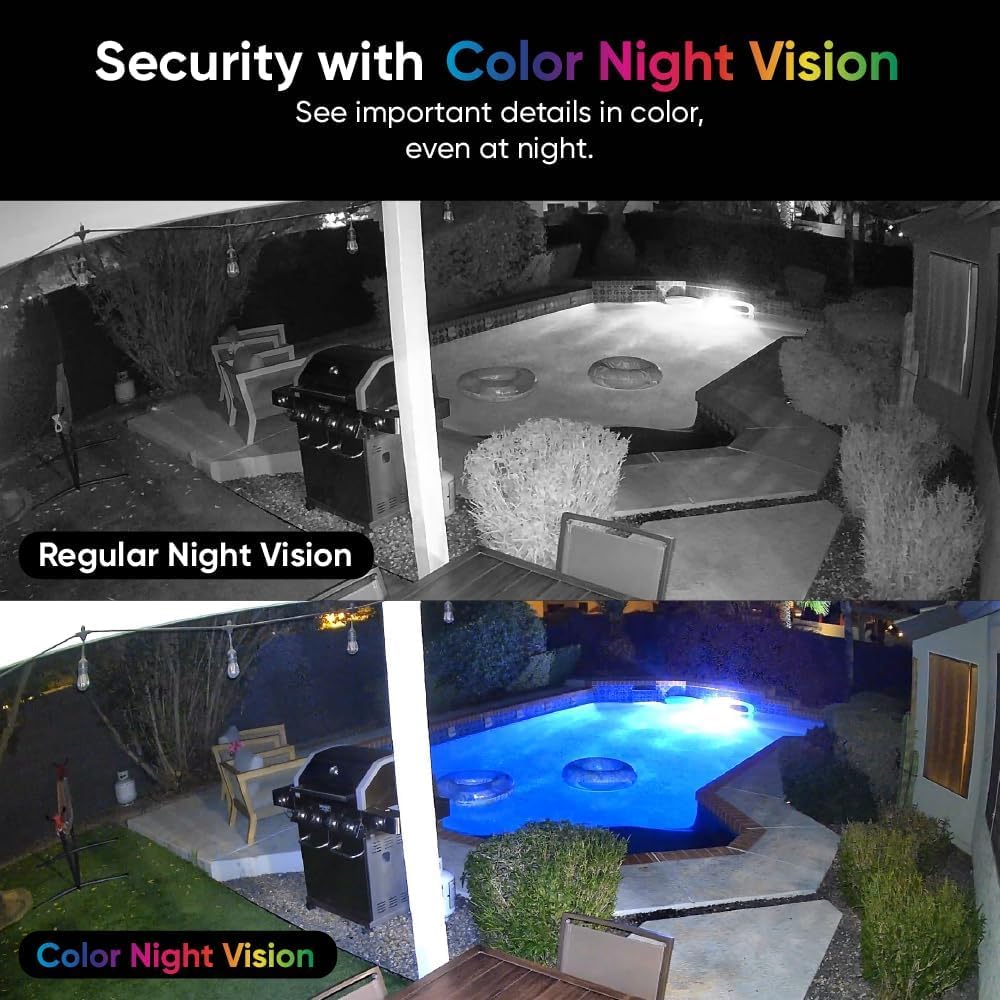 WYZE Cam Pan v3, Indoor/Outdoor IP65-Rated 1080p Pan/Tilt/Zoom Wi-Fi Smart Home Security Camera with Color Night Vision, 2-Way Audio, Compatible