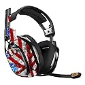 MightySkins Skin Compatible with Astro A40 3rd Generation Gaming Headset - Flag Drips Protective, Durable, and Unique Vinyl Decal wrap Cover Easy