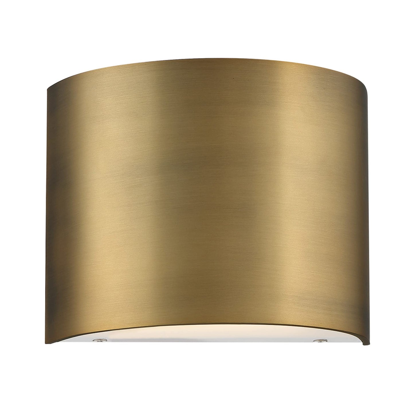 WAC Lighting dweLED, Pocket 7in LED Wall Sconce in Aged Brass