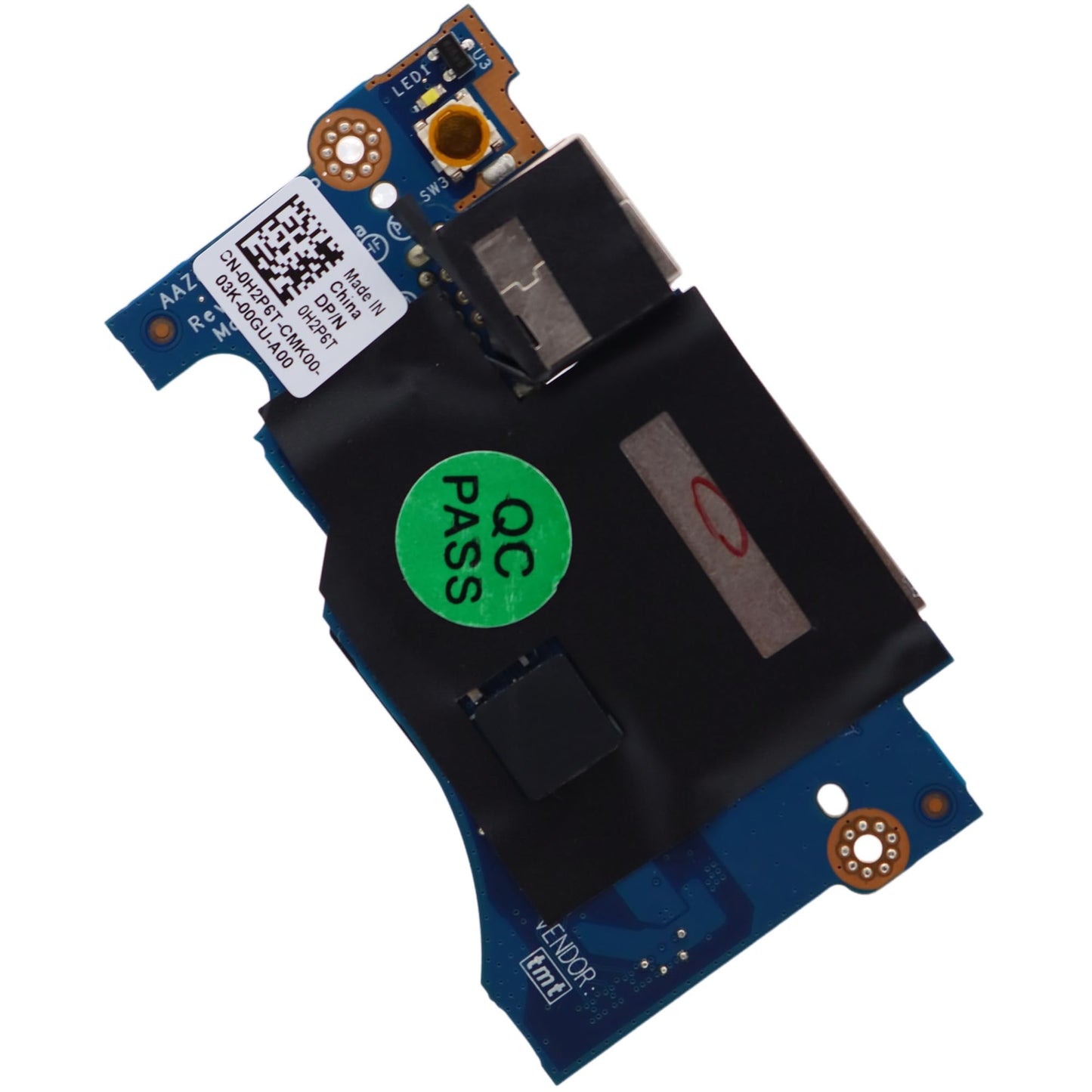 Deal4GO Power Button USB Port SD Card Reader IO Circuit Board H2P6T 0H2P6T LS-C881P Replacement for Dell XPS 13 9343 9350 9360
