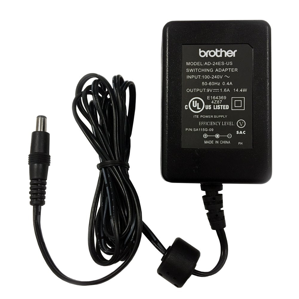 Brother PowerPayless.com 9V AC Adapter Replace AD-24 AD24 AD-24ES AD24ES for Brother P-Touch Label Printer