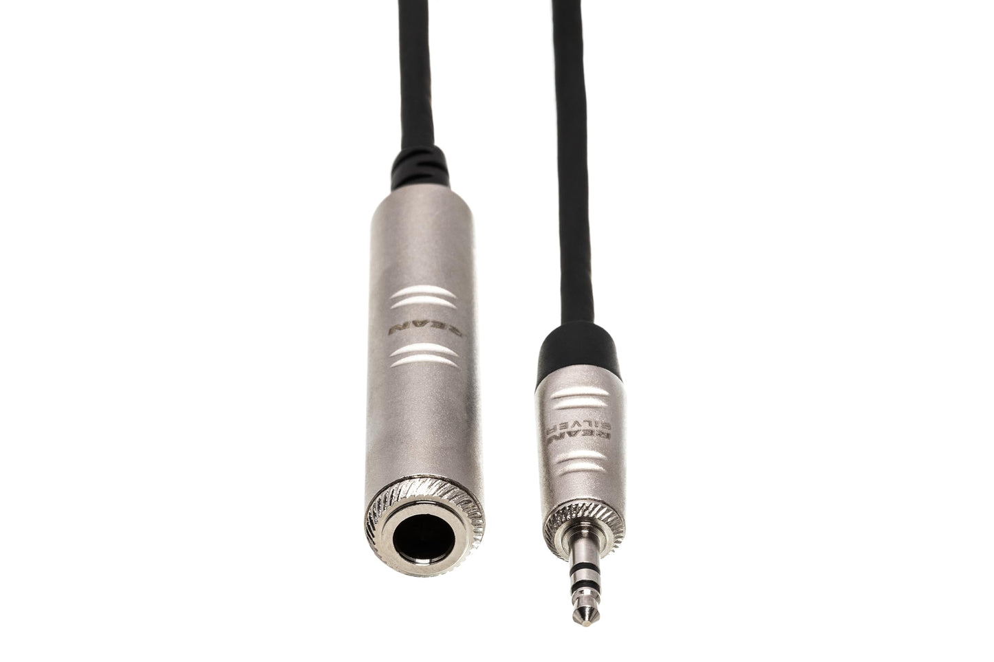 Hosa HXSM-010 Pro Headphone Adaptor Cable, REAN 1/4 Inches TRS to 3.5 Millimeters TRS, 10 Feet