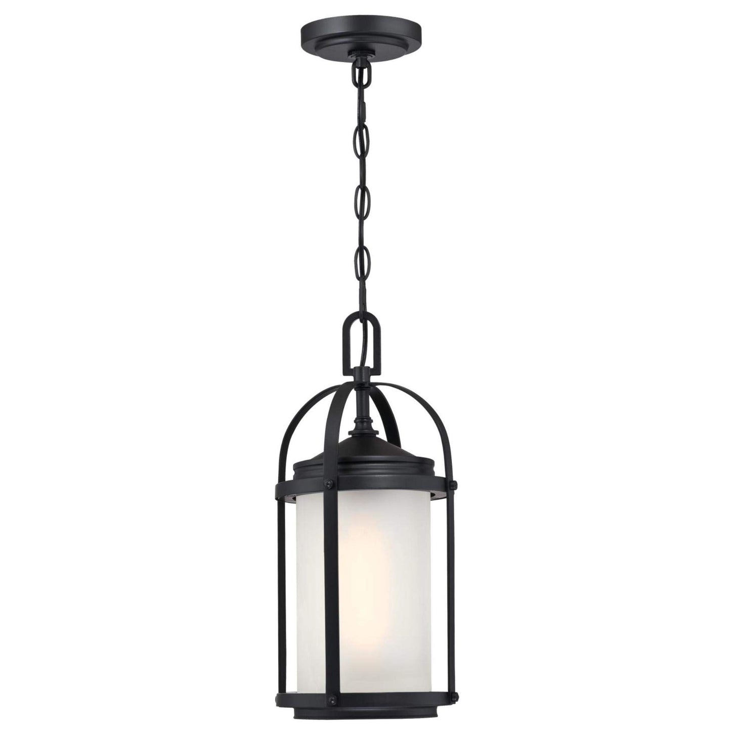 Westinghouse Lighting Grandview One-Light Outdoor Wall Fixture, Oil Rubbed Bronze Finish with Highlights and Clear Seeded Glass