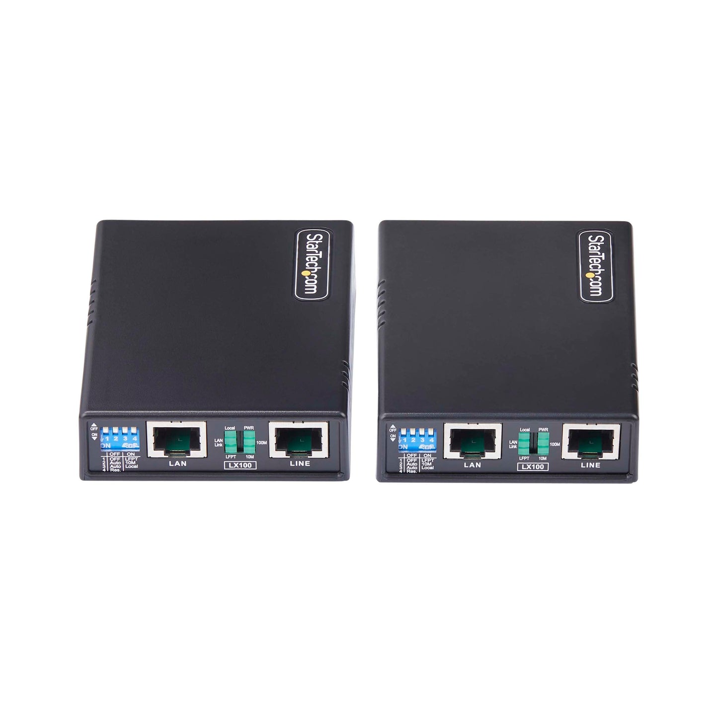 StarTech.com 10/100 Ethernet Extender Kit Up to 0.5mi (800m), Long-Range LAN Booster via Single Pair Wire/Phone Line/RJ45 UTP, TAA