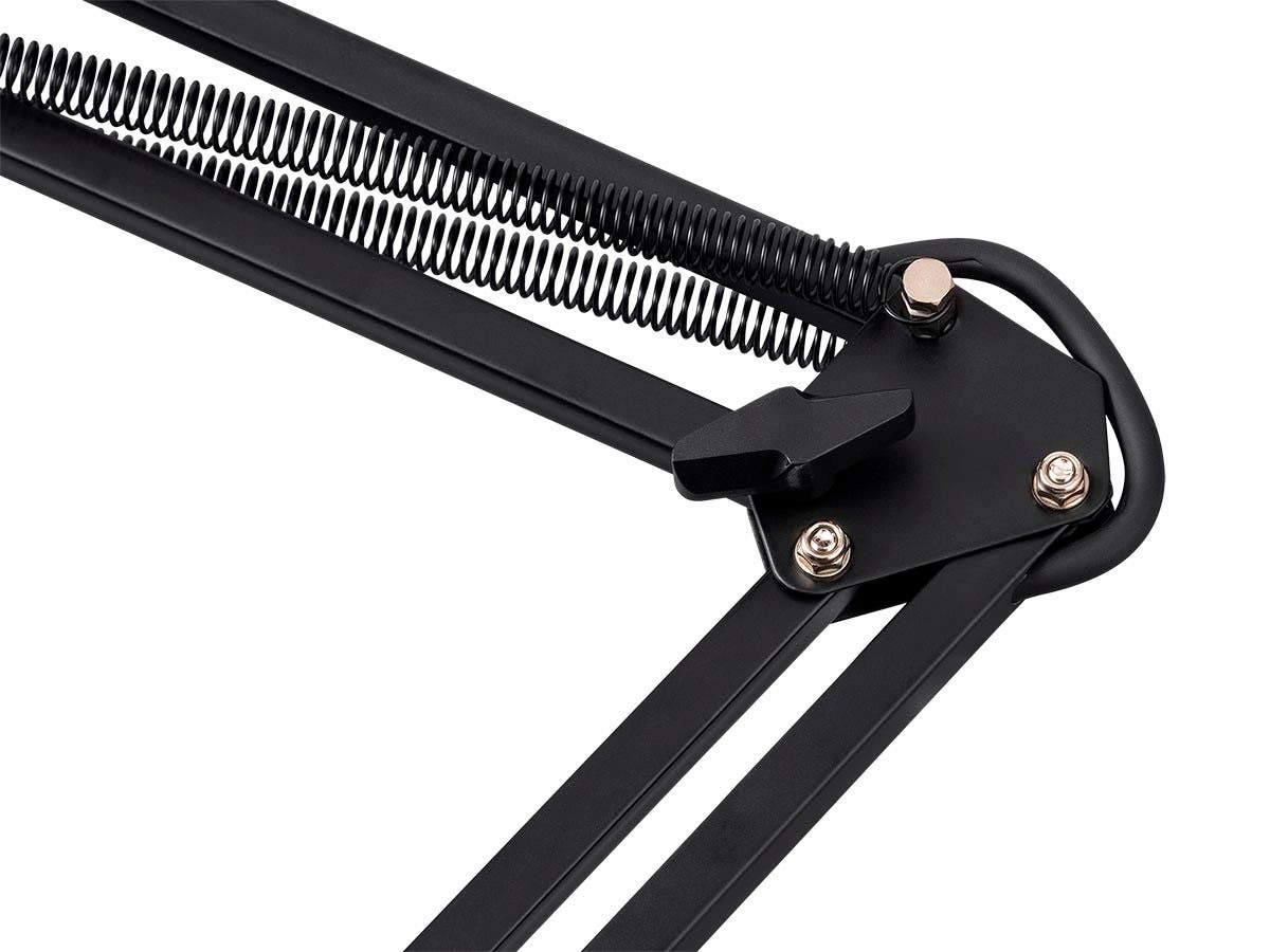 Monoprice Suspension Boom Arm Scissor Broadcast Mic Stand - Built-In XLR Mic Cable - Stage Right Series