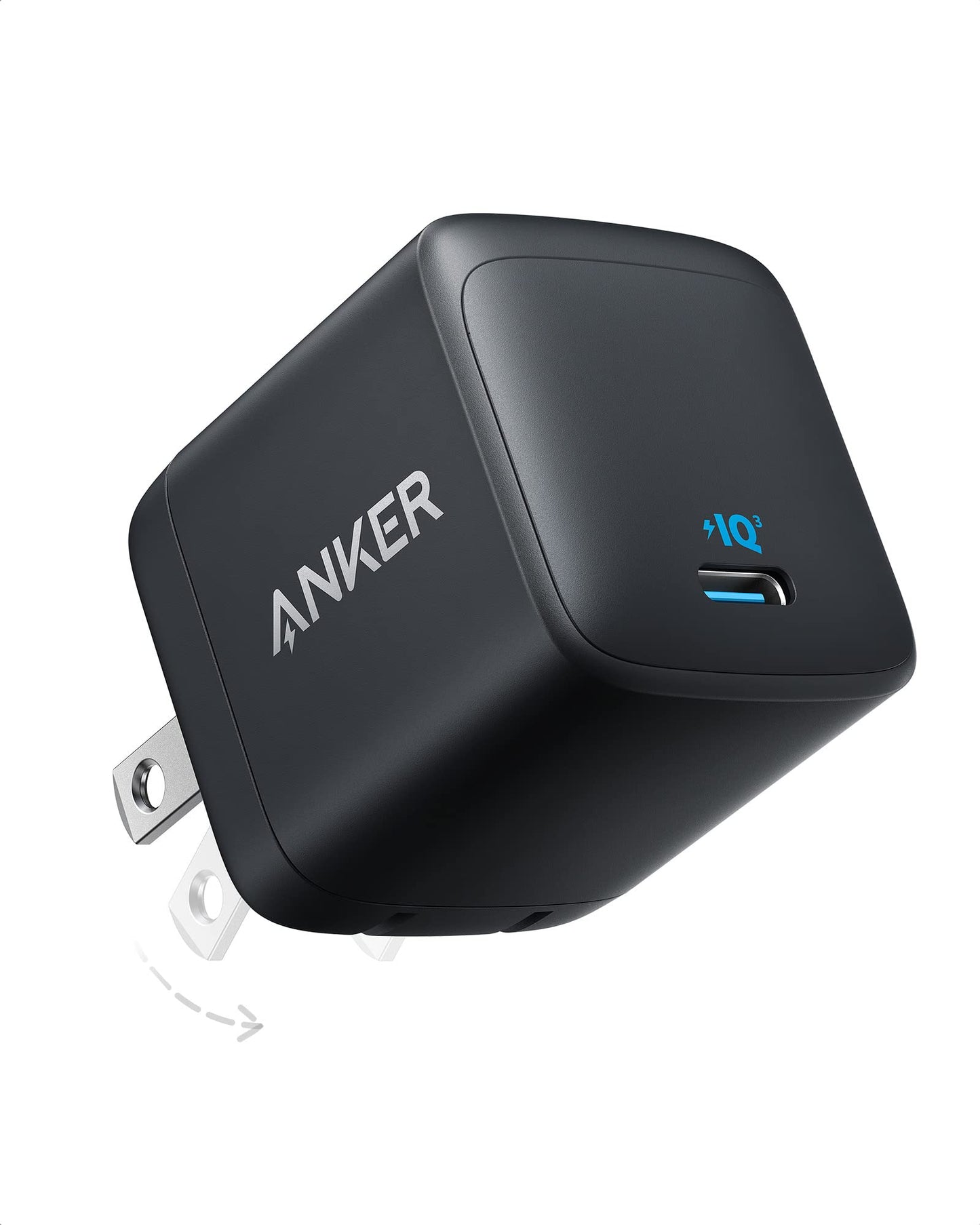 Anker 45W USB C Charger Block, Foldable PPS Fast Charger for iPhone 17/16 and More Series, Supports Super Fast Charging 2.0 for Galaxy S24 Ultra