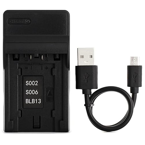 Norifon CGA-S002 USB Charger for Panasonic Lumix DMC-FZ15, DMC-FZ18, DMC-FZ2, DMC-FZ20, DMC-FZ28, DMC-FZ3, DMC-FZ30, DMC-FZ35, DMC-FZ38, DMC-FZ4