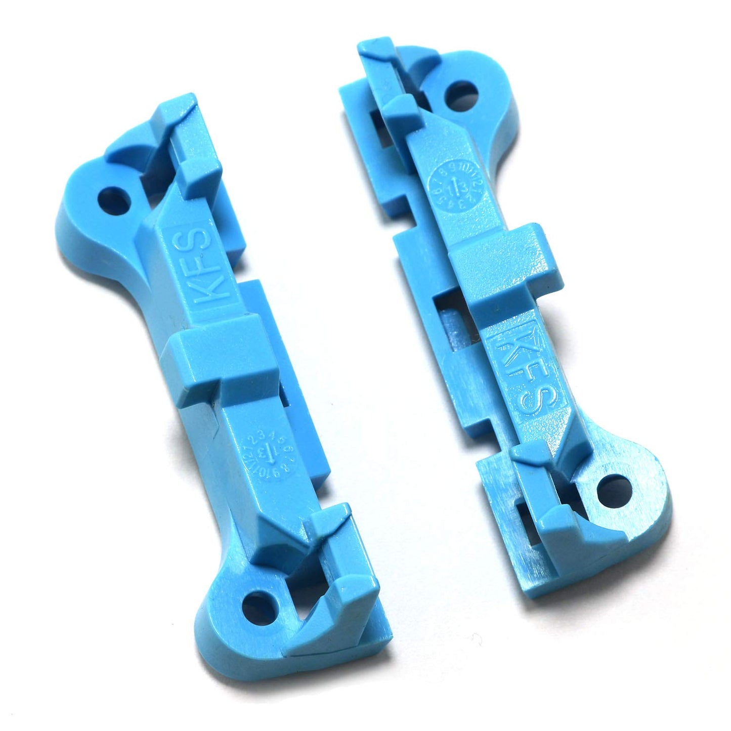 RLECS 4pcs Plastic CPU Fan Retainer Bracket Base Parts for AM2 AM3 FM1/2/2+/3 for PC Heat Sink Cooling Fan Mounting, Blue