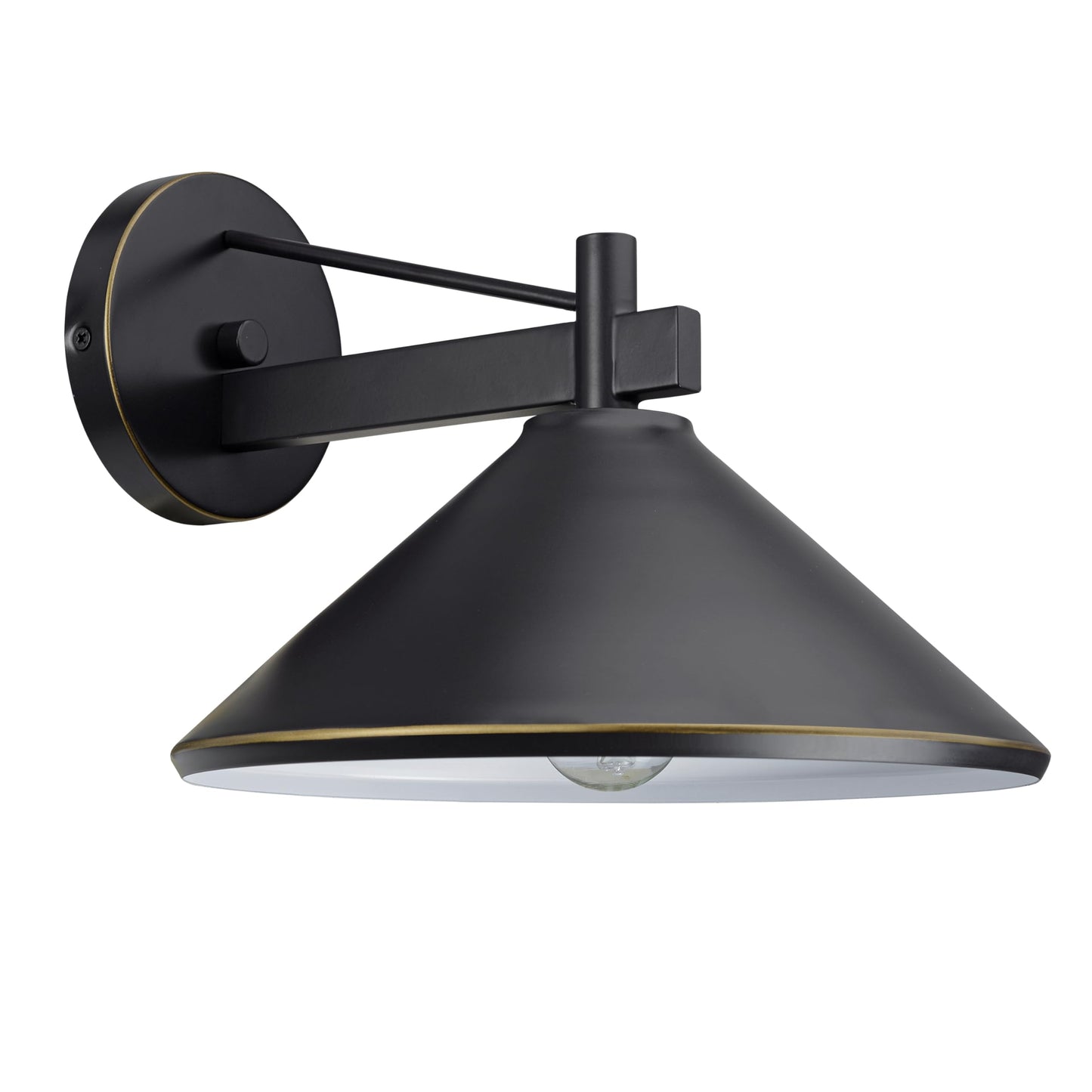 Aspen Creative 64001-05-1, Vanity Wall Light Fixture, 10-3/8" Wide, Transitional Design in Oil Rubbed Bronze