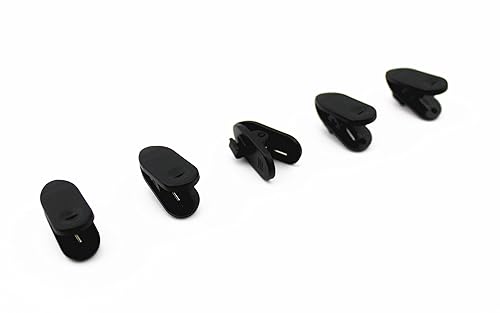 JK MIC-J Lapel Microphone Lavalier Microphone Headworn Microphone Clips Plastic Version X 5PCS