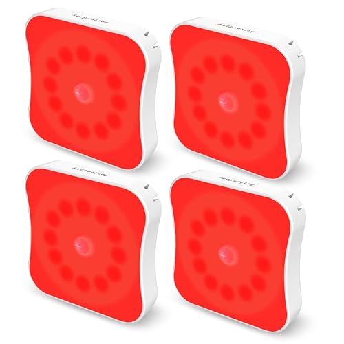 Bestendony Red Light Night Lights Motion Sensor Red Lights Rechargeable RedLight Magnetic 670 nm Red Light for Sleep Therapy, Bathroom, Bedroom