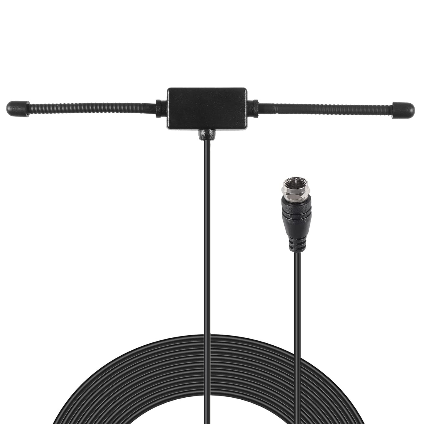 AEDIKO FM Radio Antenna Adhesive Mounting FM Radio FM Dipole Antenna for Stereo Receiver Indoor Music System FM Radio Home Stereo Receiver AV Audio