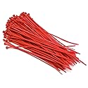 HellermannTyton T50R2M4UL 8" Red Plenum UL Rated Cable Ties - 1000PK