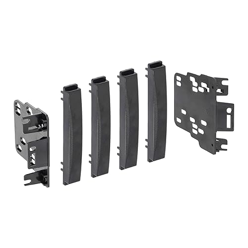 Metra Electronics 95-6511 Double-DIN Radio Installation Dash Kit Fits Select 2007-Up Chrysler Vehicles Black