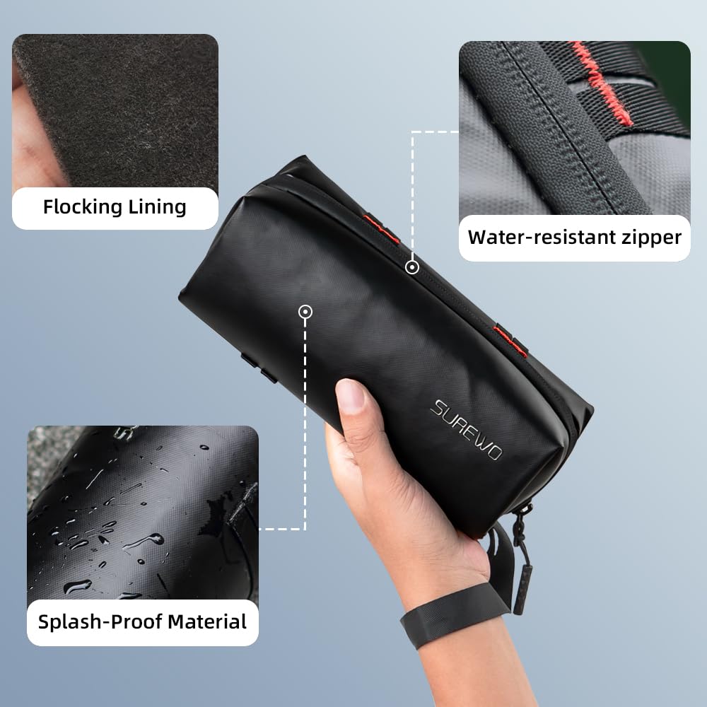 SUREWO Carrying Bag for DJI Osmo Pocket 3,Portable Storage Carry Case with Hand Strap for DJI Osmo Pocket 3 Creator Combo Accessories