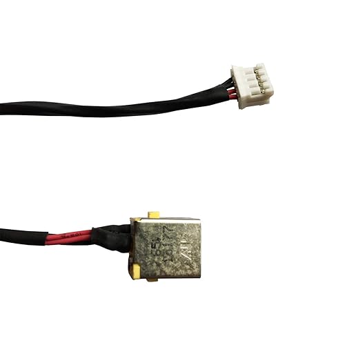 Rinbers DC Power Jack Plug in Charging Port Connector Socket with Harness Cable Replacement for Acer Aspire E1-532 E5-511 E5-521 E5-551 E5-571 V5-561