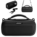 Ferbao Protective Case for Bose SoundLink Max Speaker, Silicone Case Cover with Shoulder Strap for Bose SoundLink Max