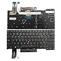 Zahara US no Backlight Keyboard Laptop for Lenovo ThinkPad T14S Gen1 Gen2 20T0 20T1 20UH 20UJ/ThinkPad P1 Gen 3 Type 20TH 20TJ/ ThinkPad X1 Extreme
