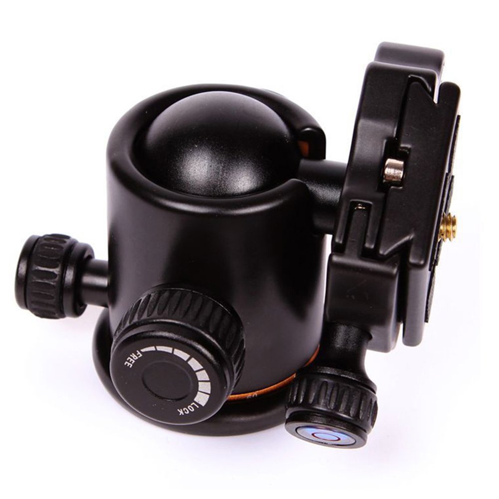 QZSD-02 360? Aluminum Ball Head + Quick Release Plate for Camera Tripod Monopod