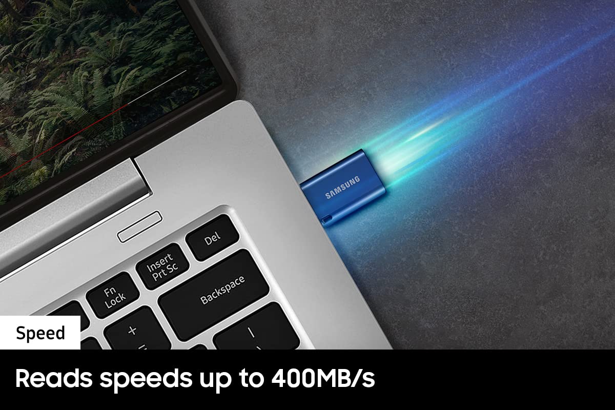 Samsung Type-C USB Flash Drive 256GB, USB 3.2 Gen 1, Up to 400MB/s