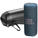 JBL Grip Compact Portable Bluetooth Speaker Bundle with gSport Case (Blue)