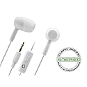 Cellet 3.5mm Premiere Sound Hands-Free Stereo In-Ear Headphones - White