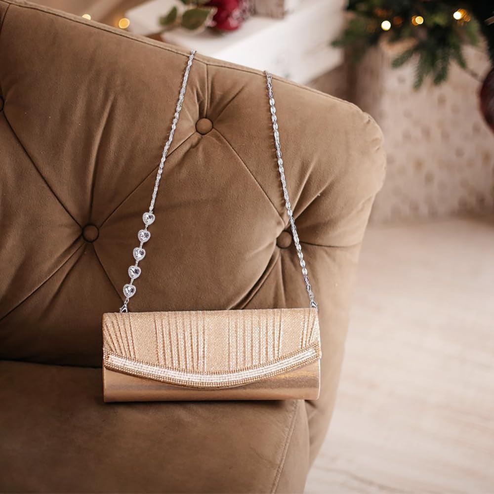 ZORZA 1Pcs Crystal Rhinestone Phone Lanyard Universal Cell Phone Chain with Crossbody Strap Tether Patch for Women Versatile Bag Chain Extender
