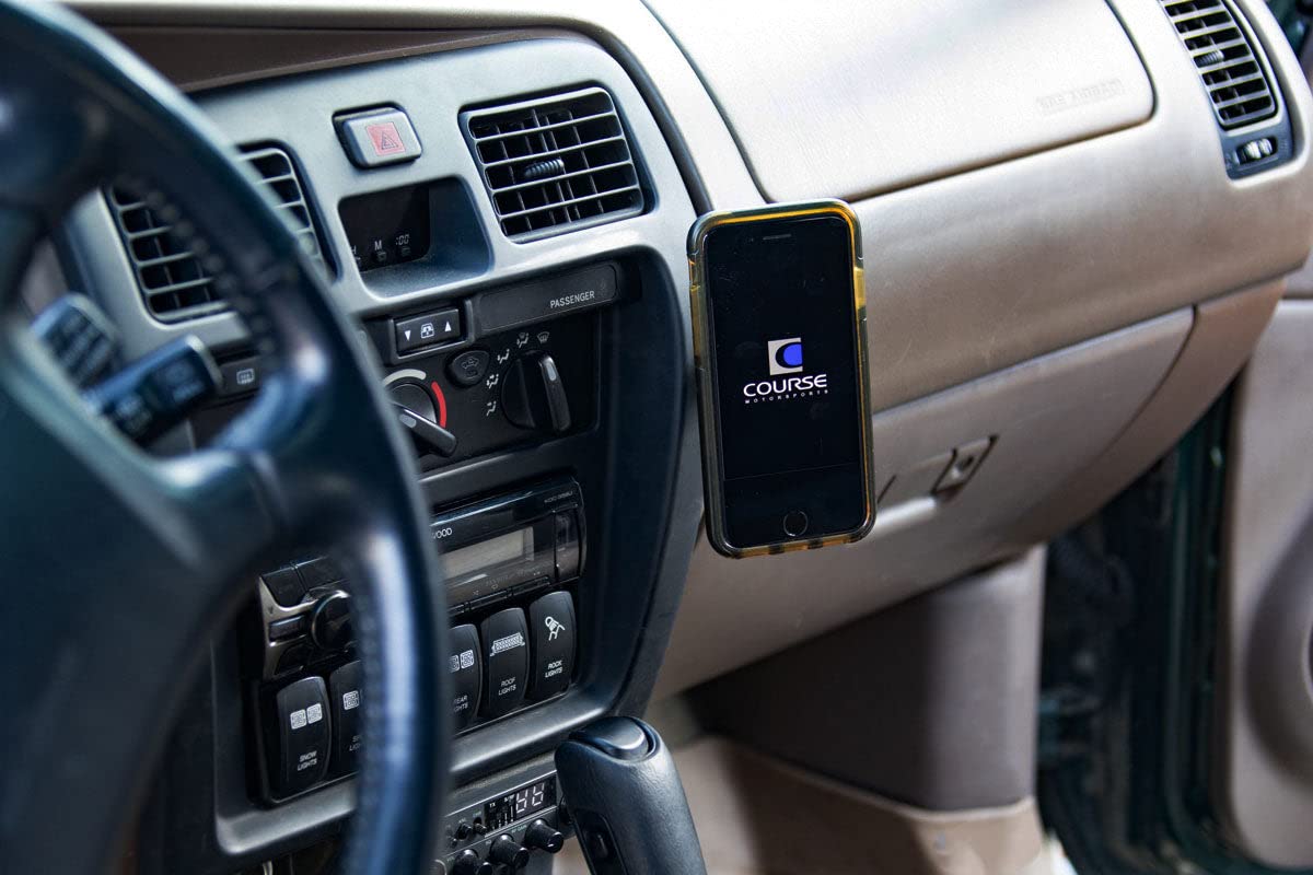 Course Motorsports Direct Fit Phone Mount - Toyota 4Runner (1999-2002) Compatible with All Phones - Magsafe Compatible Magnetic