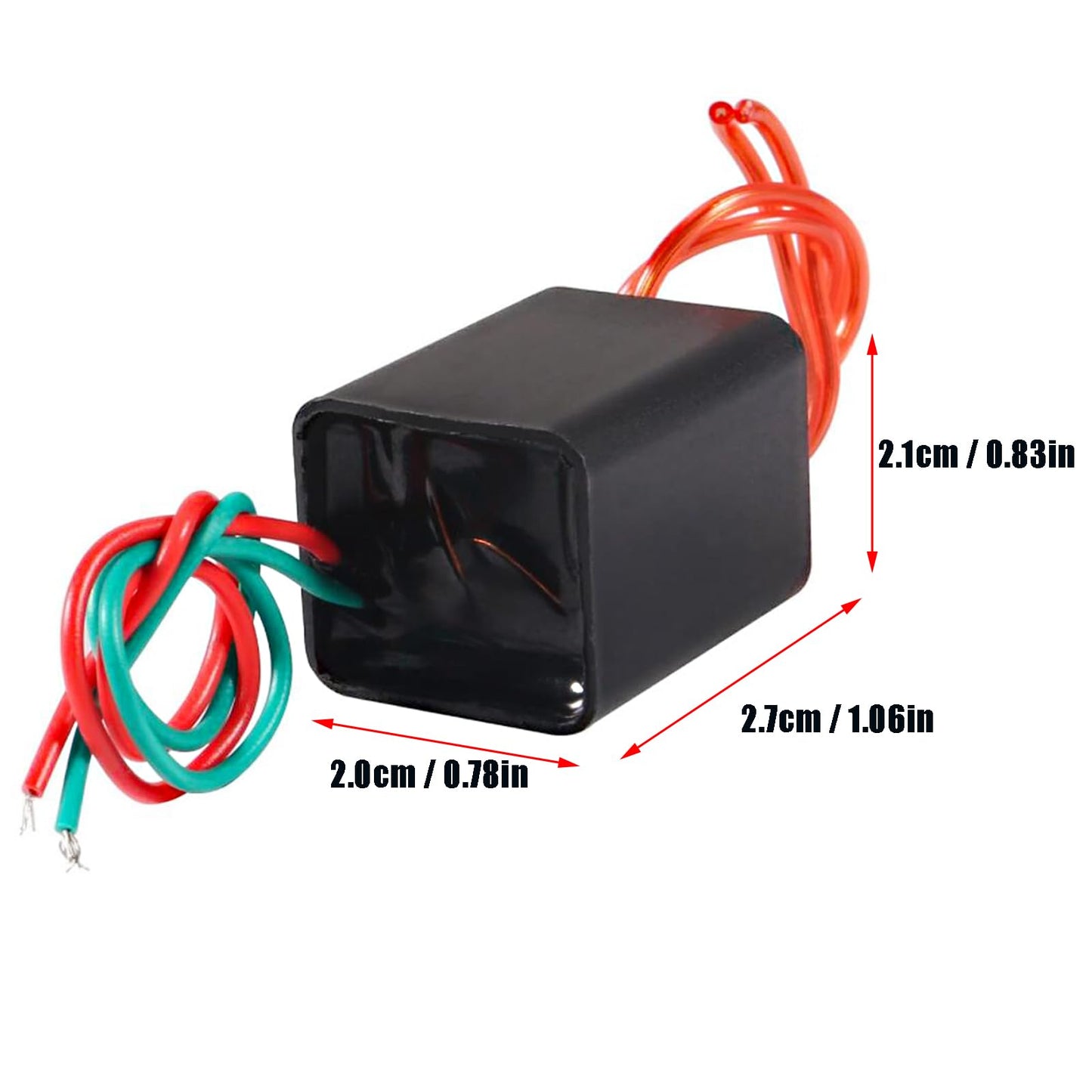 AEDIKO 2pcs DC 3.6V-6V to 20kv 20000v 1.5A Boost Step Up Power Module High Voltage Generator DC Transformer Converter Module