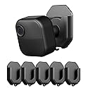 5 Pack Blink Camera Wall Mount No Drill No Screws Holder Compatible with Blink Outdoor 4/Mini/Mini 2 / Ring Indoor Cam (2nd Gen) Cameras Adhesive Wall