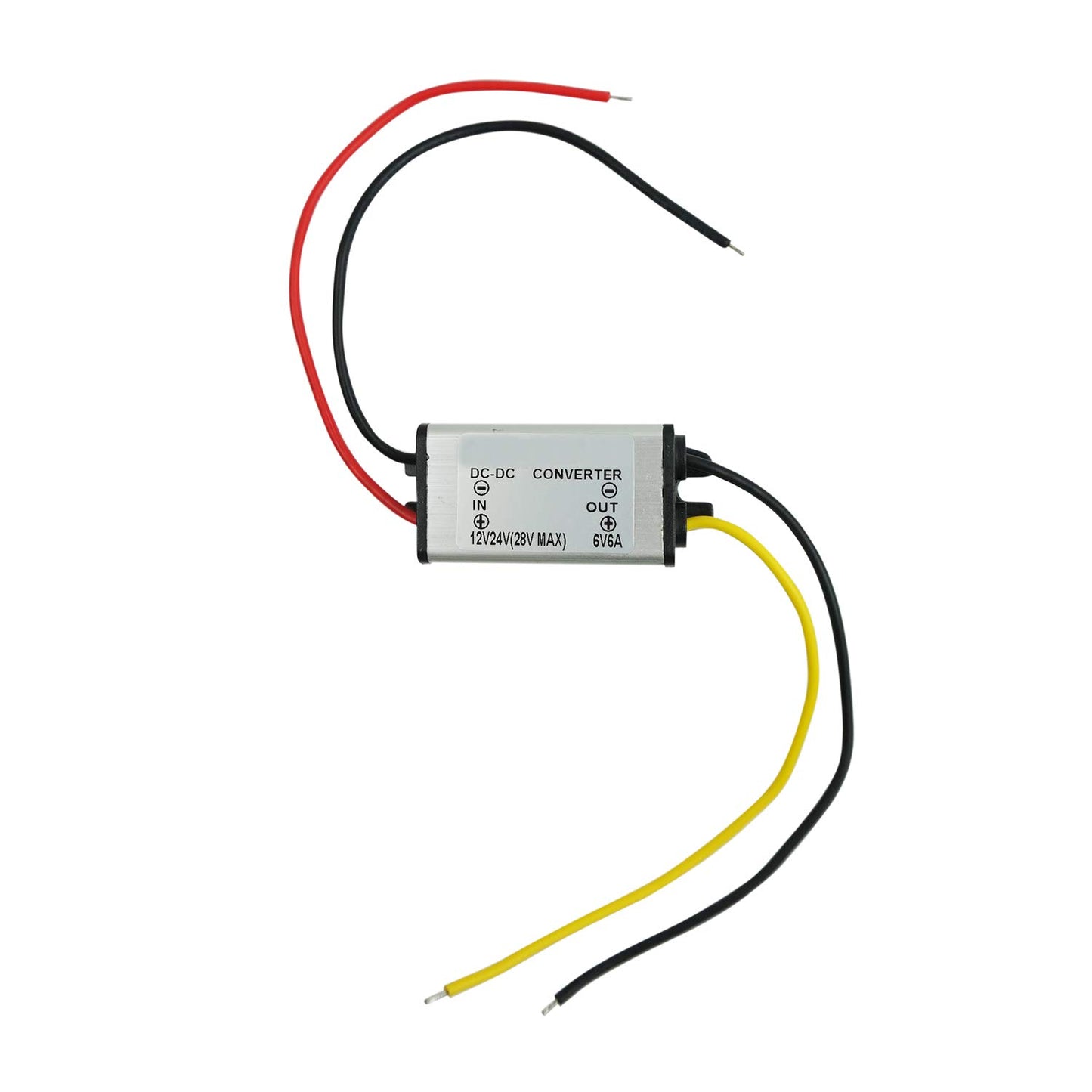 Proshopping DC Converter Regulator, 12V to 6V 6A 36W, Waterproof, High Efficiency, 5 Safety Protections, Fits 6V DC Appliances