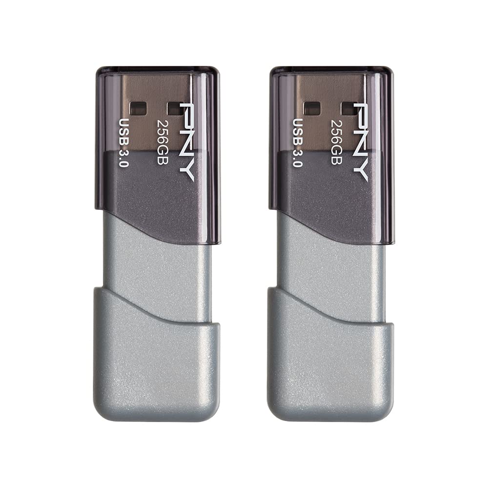 PNY 256GB Turbo Attaché 3 USB 3.0 Flash Drive 2-Pack