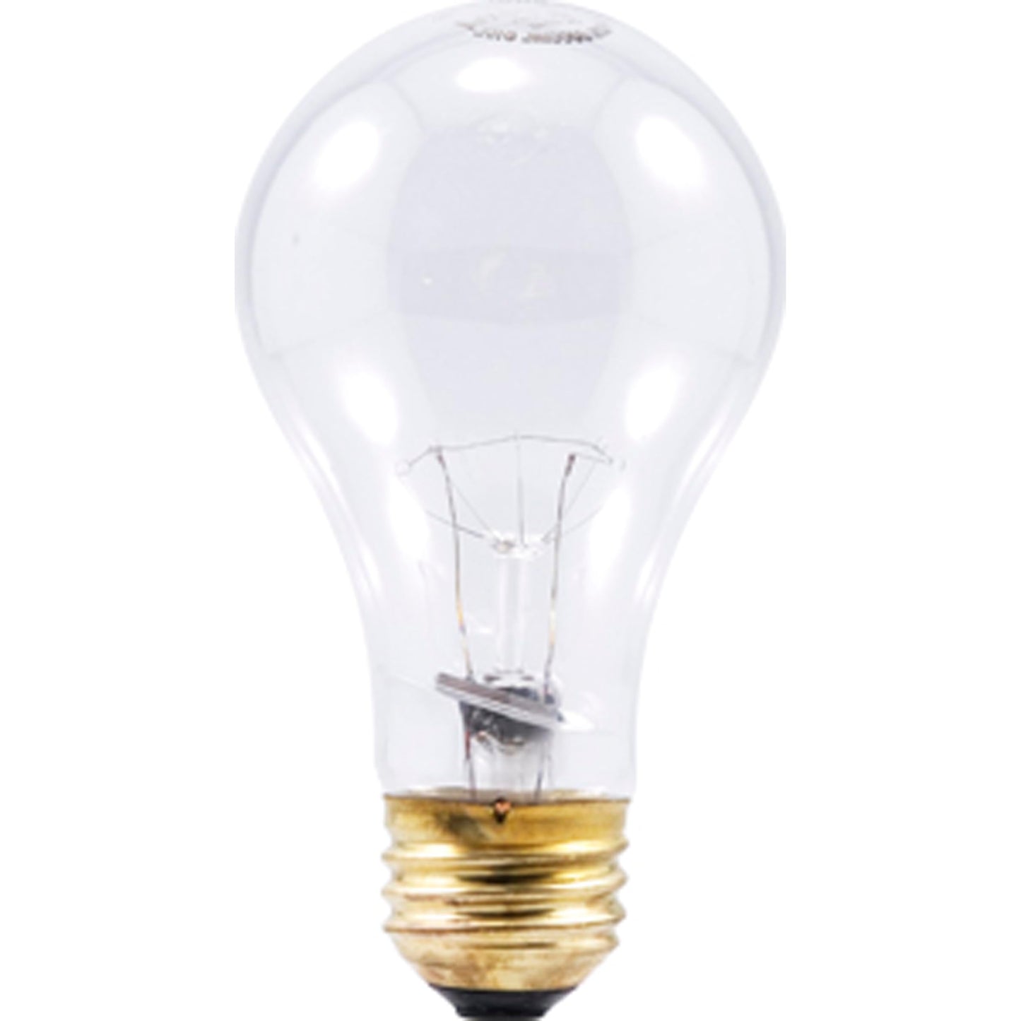 Sylvania A19 E26 60 Watt Rough Service Traffic Signal Light Bulbs, 6 Pack