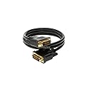 DVI-D Cable Dual Link DVI to DVI Male Wire 24+1 Pin 3ft 6ft 10ft 15ft 25ft (6FT)