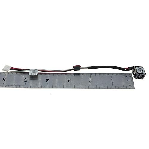 Eieshupug Charging Port DC in Power Jack Cable Replacement for Dell Inspiron 3521 3531 3537 3540 5521 5535 5537 5721 DC30100M900 0YF81X