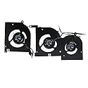 Replacement CPU+GPU Cooling Fan for MSI GS66 WS66 Stealth 10SD 10SE 10SF 10SFS 10SGS MS-16V1 BS5005HS-U4Q BS5005HS-U4J 16V1-G-CW 16V1-G-CCW