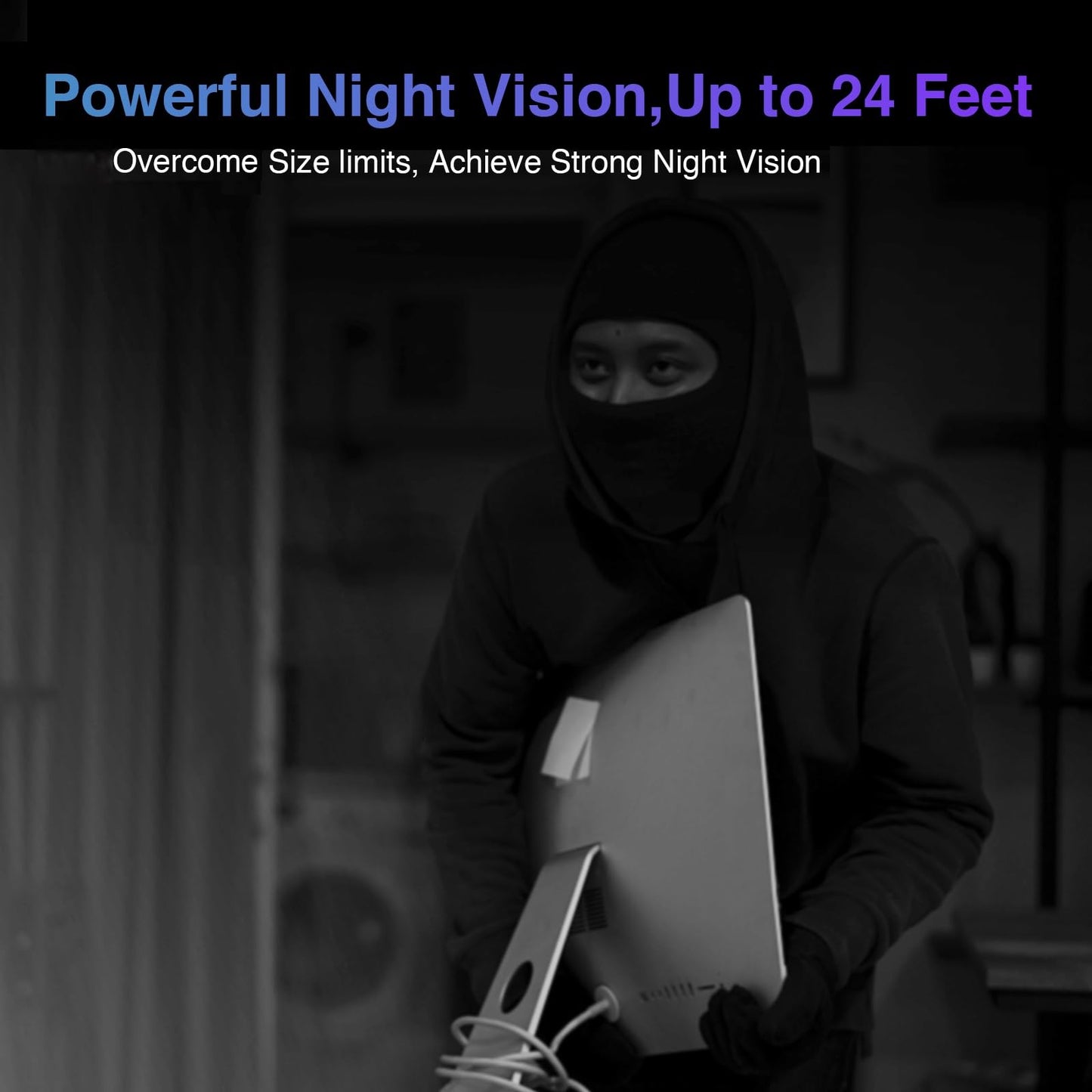 HiKam Small 2K WiFi Hidden Camera Slim Body, with Night Vision, App Control, Video-only