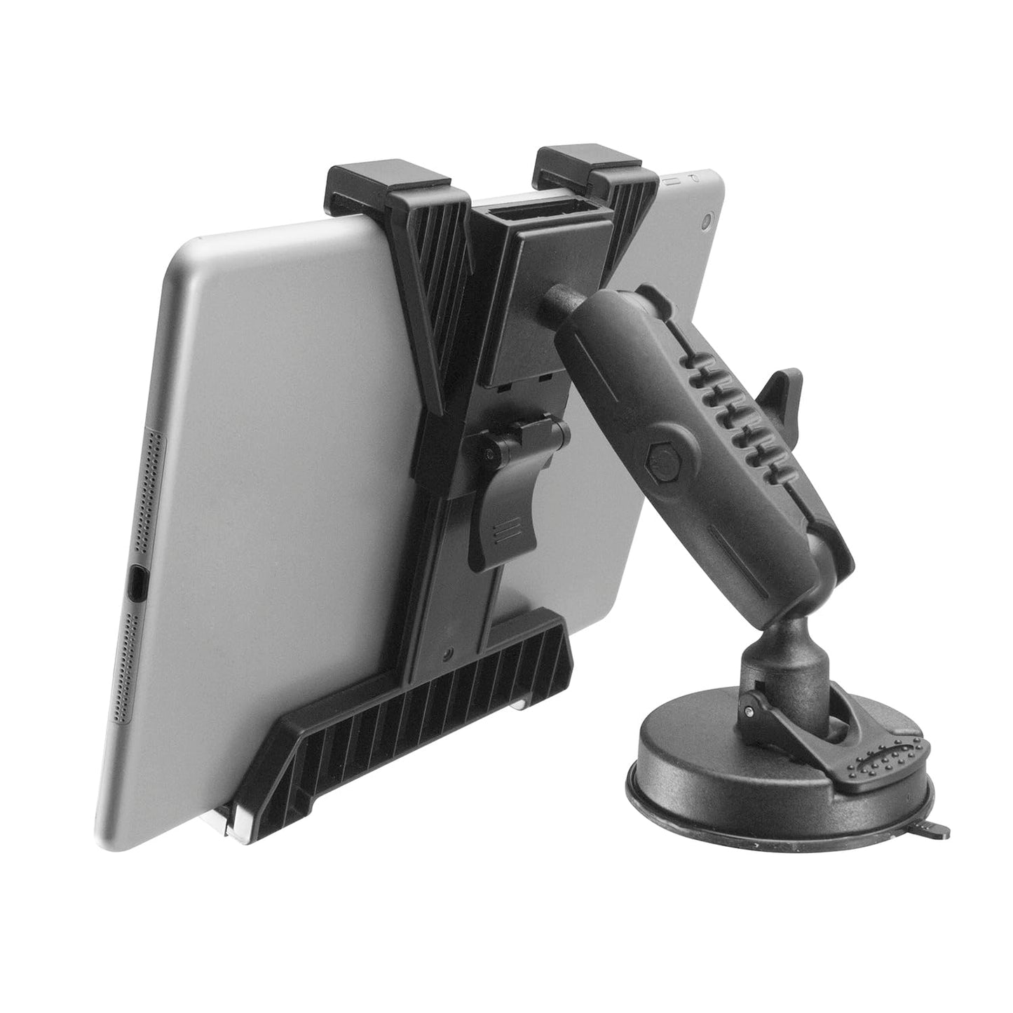 iBOLT TabDock BizMount Heavy Duty Tablet Mount with Suction Cup Base - Universal 7"-10" Holder for Trucks, Vans, SUVs, Aviation & Work Vehicles