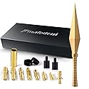 Car Truck Antenna Truck Accessories Silverado 1500 F150 F250 F350 Ram 1500 GMC Sierra 1500 Ranger Short Replacement Antena Custom-Made Styles (Gold)