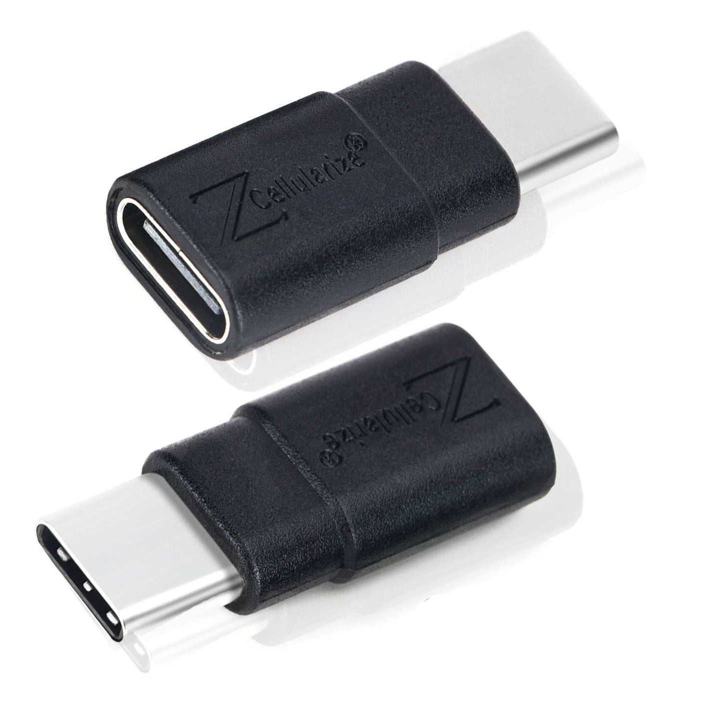 Cellularize USB C Extender Adapter (2 Pack) 40Gbps 240W Cable Extension Type-C Low Profile Male to Female Thunderbolt QC & Data Transfer for USB-C…