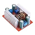 Boost Voltage Converter, 400W Step-up Converter Constant Current Power Supply Module DC 8.5V-50V 15A to DC 10V-60V 12A Boost Converter