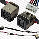 Breezetech Laptop Replacement DC Power Jack Socket Cable Harness Connector Wire Port Plug for Dell Latitude E5430 E5530 9KHJ3 QXW00 DC30100H100 171XT