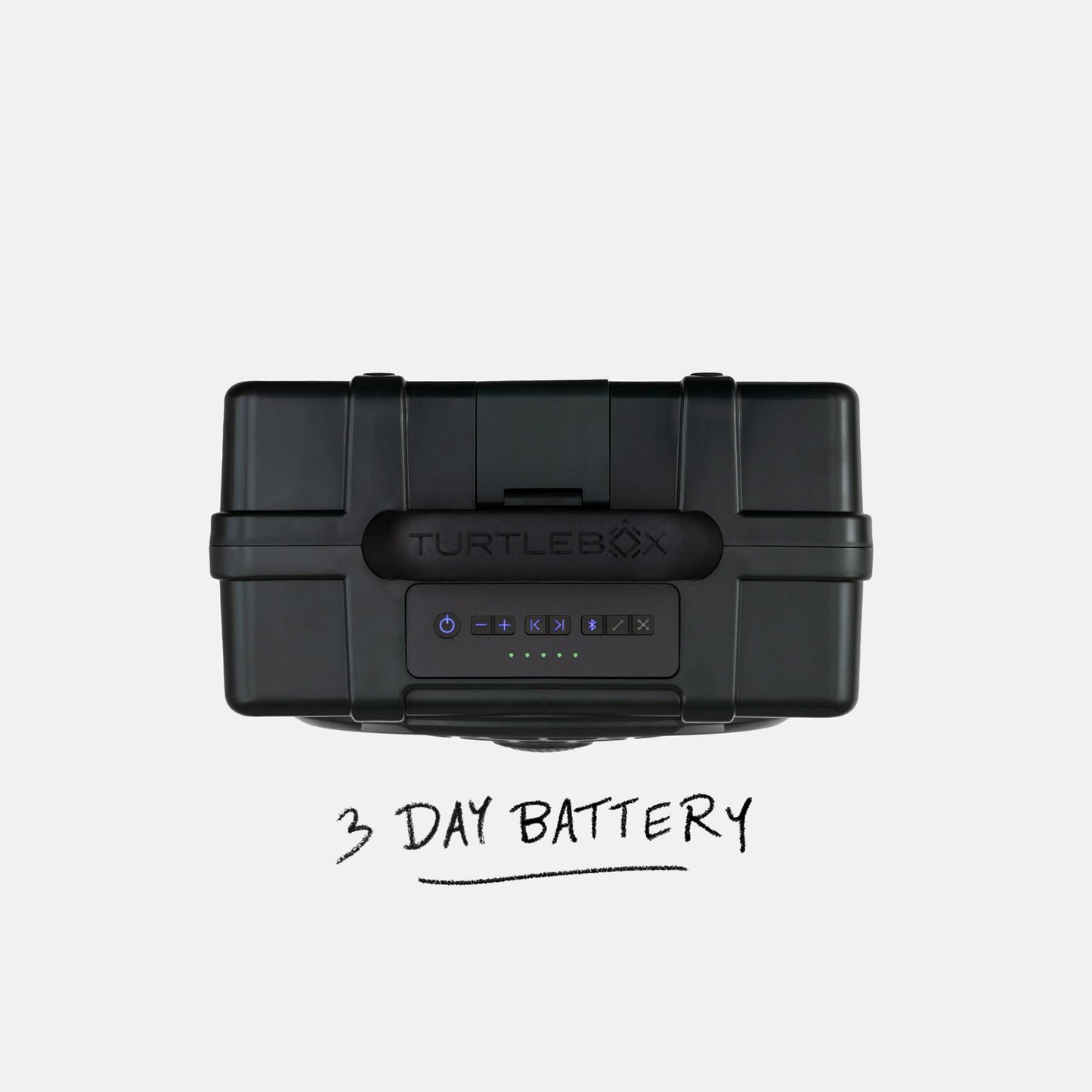 Turtlebox Original Gen 3: Portable Outdoor Bluetooth Speaker - Ultra-Loud (120dB), Waterproof (IP67), Rugged, Impact-Resistant, 3-Day Battery | Party