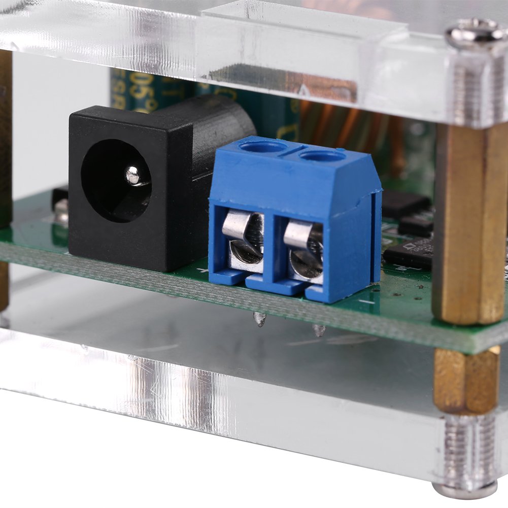 4 USB Power Converter, DC-DC 7-60V to 5V 5A Output Step Down Power Supply +Case High Efficiency
