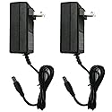 RedFringe 2 Pack 24V DC 2A 48W Power Supply Adapter,100-240V AC to 24Volt 2000Ma Converter Transformer with 5.5 x 2.5 mm Tip for 5050,3528 LED Strip…