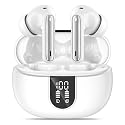 Wireless Earbuds, Bluetooth 5.3 Headphones 40Hrs Playtime Deep Bass Stereo in-Ear Earbud, LED Power Display, Call Noise Canceling Headphones with Mic