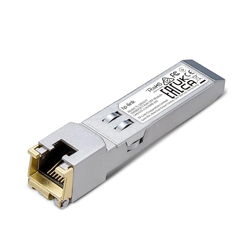 TP-Link Omada SM331T | 1000Base-T RJ45 SFP Module | 1.25G Copper SFP Transceiver| SFP to Ethernet | Plug and Play | Hot Pluggable| Up to 100m Distance