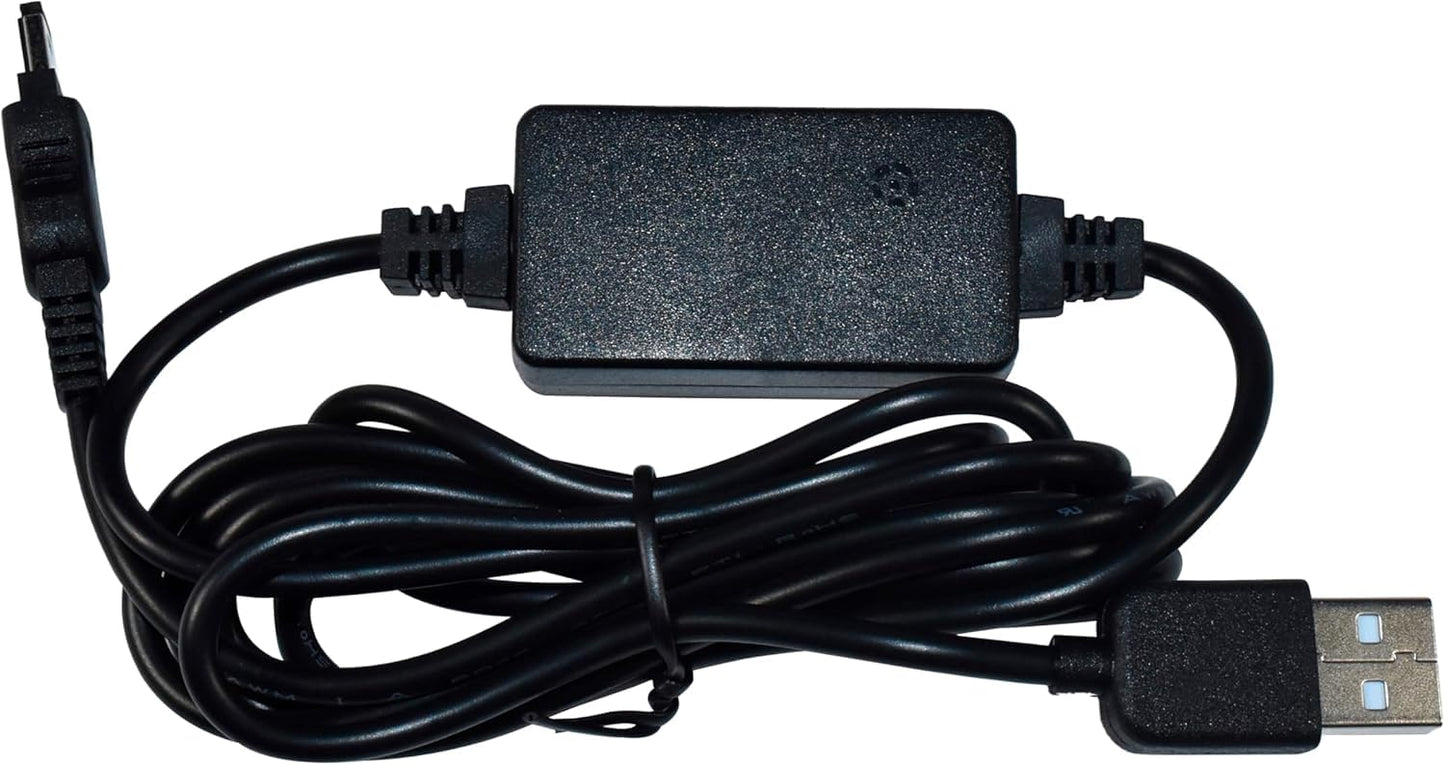 HQRP USB Charger Adapter Compatible with Sony HandyCam AC-L10 AC-L15 AC-L100 CCD-TRV308 CCD-TRV318 CCD-TRV328 CCD-TRV338 DCR-TRV6 DCR-VX2100 HDR-HC1…