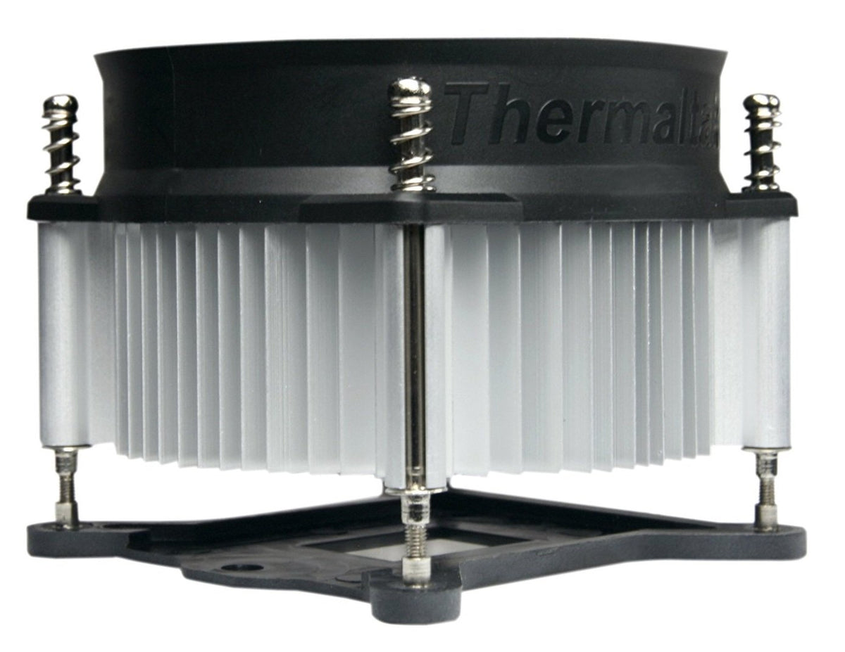 Thermaltake 7-bladed 92mm 4-Pins PWM Aluminum Extrusion CPU Cooling Fan for Intel Core i7/i5/i3 (Intel LGA 1200/1156/1155/1150/1151) CLP0556-B